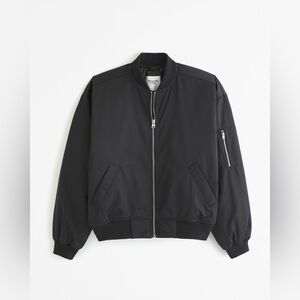 Abercrombie Nylon Bomber Jacket NWT